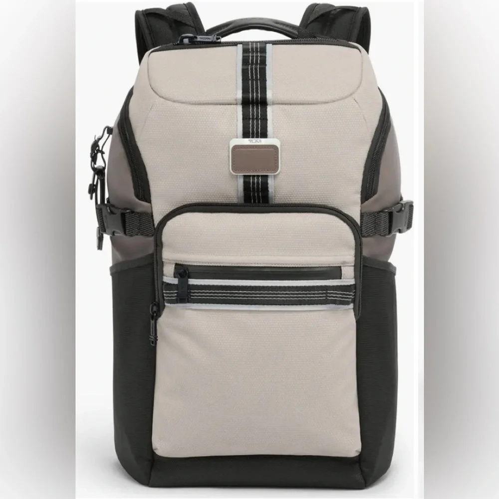 Tumi Alpha Bravo Reserve unisex Backpack Chalk